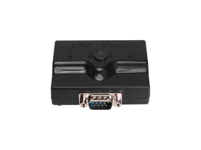Coolgear 4 port USB 2.0 to RS 232 Auto Switch FTDI Chipset