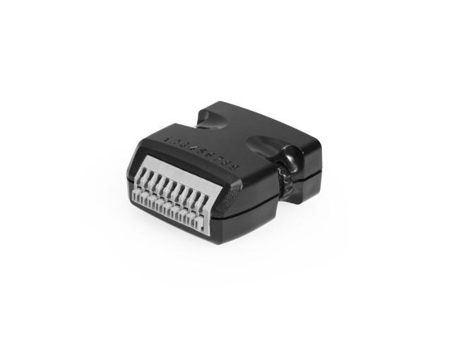 Coolgear DB9 Female 9-Pin to Terminal Block CAN Terminator