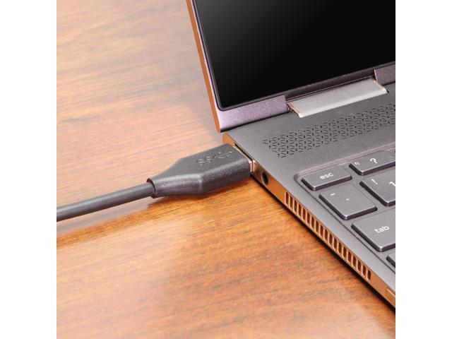 Coolgear 3ft. USB Type-C to A Dual Screw Lock Cable 5GB Data 3A Power