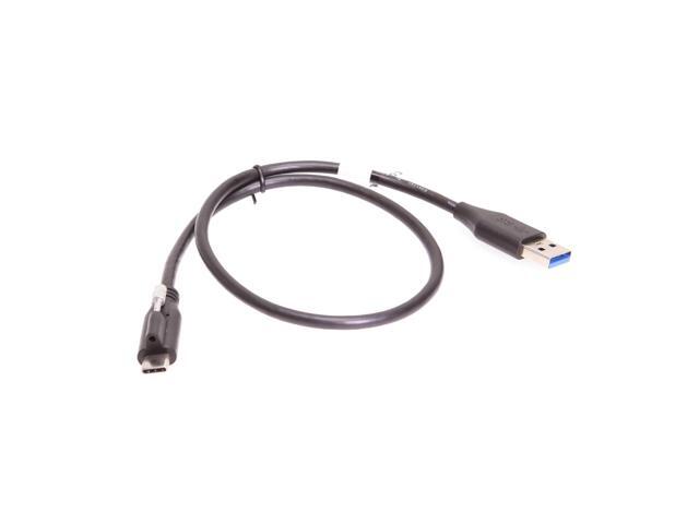 Coolgear USB 3.2 Gen 1 Single Screw Lock Type-A to C Cable 5GB Data 3A Power 0.5M