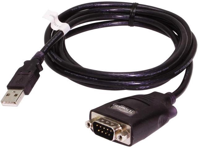 Coolgear 6ft USB to DB-9 RS232 Serial Converter with FTDI Chipset