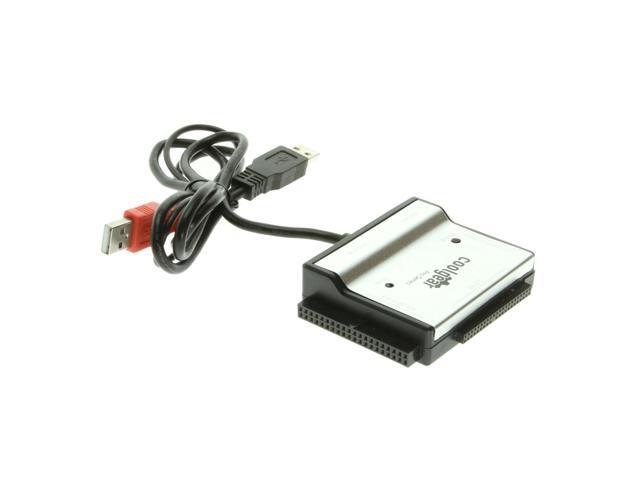 CoolGear SATA and IDE Hard Drive & Optical Drive USB Adapter Kit COMBO: Limited Edition Pro Series Aluminum Shell