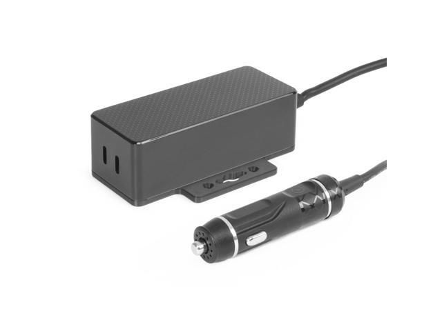 145W Dual USB-C PD 3.1 Vehicle Charger with Mountable Flanges