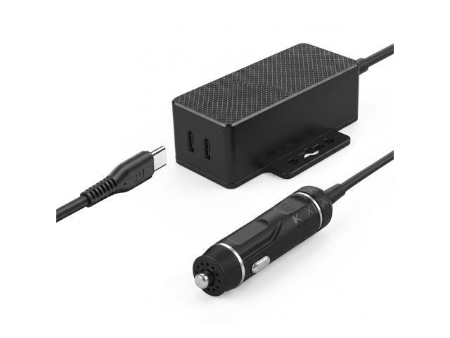 145W Dual USB-C PD 3.1 Vehicle Charger with Mountable Flanges