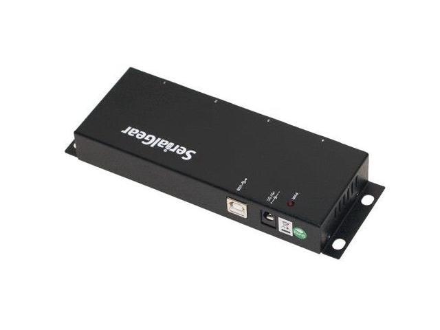 SERIALGEAR USB to Serial 4-Port DB-9 RS-232 Adapter with FTDI Chipset