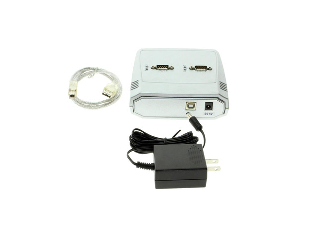 SerialGear USB to Dual Serial RS-422/RS-485 Port Mountable Converter