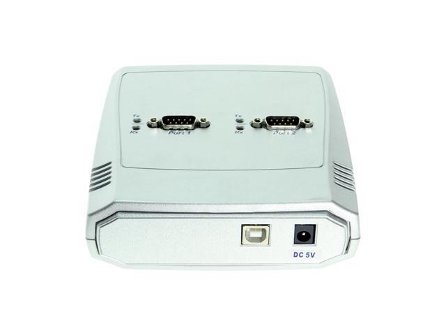 SerialGear USB to Dual Serial RS-422/RS-485 Port Mountable Converter