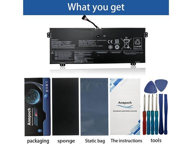 L16C4PB1 Laptop Battery Replacement for Lenovo Yoga 720-13IKB 730-13IKB 730-13IWL Series Notebook L16L4PB1 L16M4PB1 5B10M52738 5B10M52739...