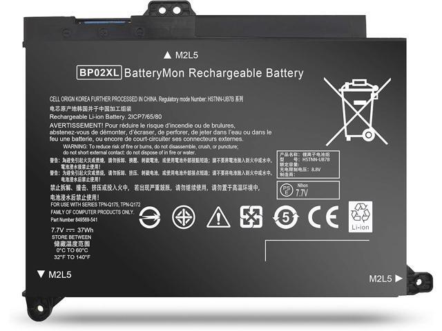 849909-850 BP02XL Battery for HP Pavilion 15-AU 15T-AU 15-au010wm 15-au018wm 15-au020wm 15-au030wm, Pavilion 15-AW 15-aw100 15-aw002nv 15-aw007cy...