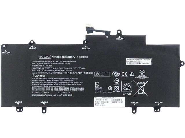 Batterymarket Replacement BO03XL Laptop Battery Compatible with Hp Chromebook 14-X 14-X013DX 14-X015W 14-X015WM 14-Z Series 751895-1C1 752235-005...