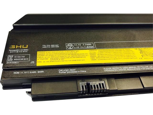 GHU New Battery 44++ 9-Cell 94 WH 0A36307 0A36282 0A36283 0A36283 0A36307 Compatible with Lenovo ThinkPad Notebooks X220 X220i X230 0A36281 45N1027...