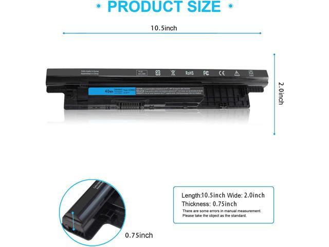 40WH XCMRD 14.8V Battery for Dell Inspiron 15 3000 Series 15 3521 3537 3531 3542 3543 3541 3878 15R 5521 5537 17 3721 3737 17R 5737 5721 14 3421...