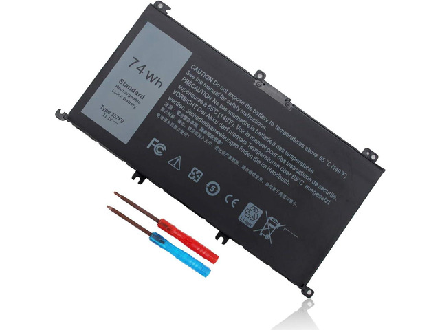 74Wh Type 357F9 71JF4 Battery Compatible with Dell Inspiron 15 7000 7559 7557 7567 7566 7759 15 5576 5577 INS15PD Series 15-7559 0GFJ6 P57F 071JF4...
