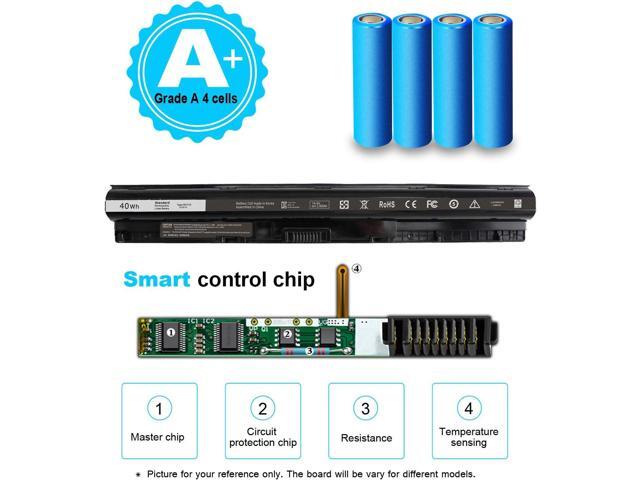40Wh Type M5Y1K 14.8V Battery for Dell Inspiron 15 5000 3000 Series 5566 5555 5558 5559 5758 3567 3551 3552 3558 14 3451 3452 3458 5458 17 5755...