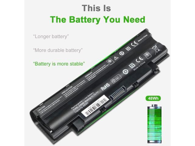 Replacement J1KND Laptop Battery 11.1V 48Wh for Dell Inspiron N7010 N7110 N5010 N5110 N5030 N5040 N5050 3520 N4010 N4110 N4050 M5010 3420 M5030...
