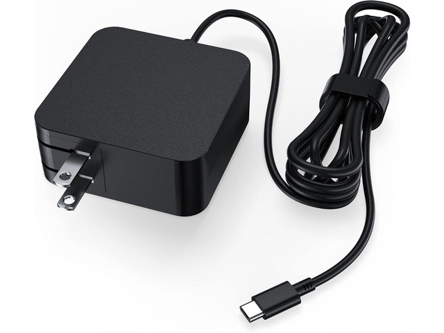 USB-C 65W 45W AC Adapter Laptop Charger for Asus Chromebook ZenBook Transformer ExpertBook, C302C C213 C214 C436 C523 ADP-45EW B, UX390UA UX490...