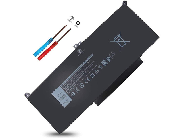 60Wh F3YGT Laptop Battery Replacement for Dell Latitude 7480 7280 7490 E7480 E72
