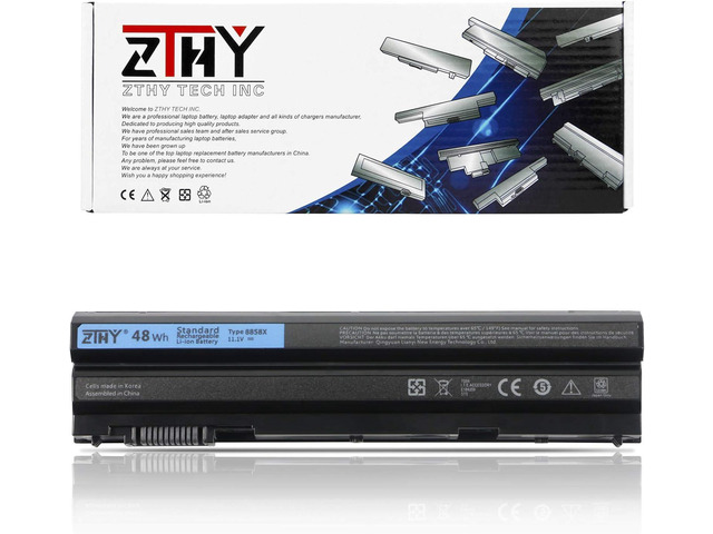 ZTHY 48Wh 8858X Laptop Battery Replacement for Dell Inspiron 14R 5420 15R 5520 7520 17R 5720 7720 4420 4520 4720 7420 Latitude E5420 E5520 E5530...