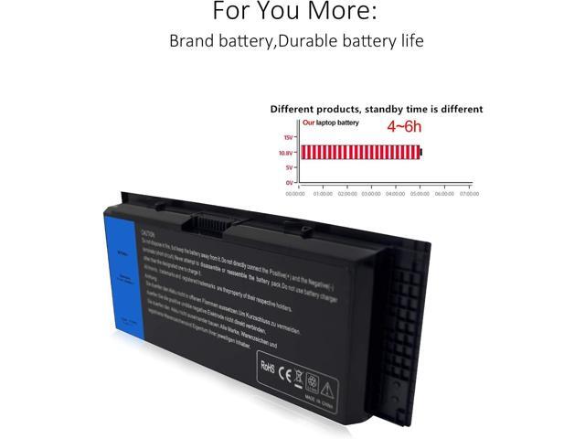SOLICE New M4800 M6800 FV993 Laptop Battery Compatible with Dell Precision M4600 M4700 M6700 M6600 Series,Fits FJJ4W KJ321 PG6RC V7M28 R7PND Laptop...