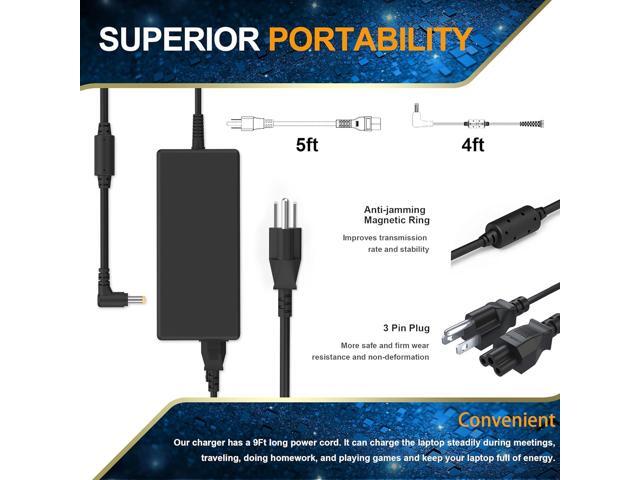 135W Laptop Charger for Acer Nitro 5 AN515-51 AN515-41 AN515-53 AN515-54 AN515-55 AN515-54 AN517-51 AN517-52 AN715-51 A715-52 S40-51 S40-52...