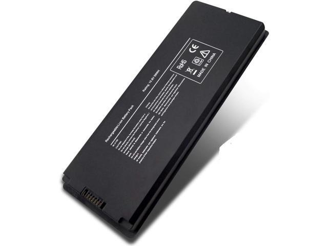 SOLICE New A1185 A1181 Laptop Battery for Apple MacBook 13 A1185 A1181 MA561 MA561FE/A MA561G/A MA561J/A [10.8V 59Wh Black]