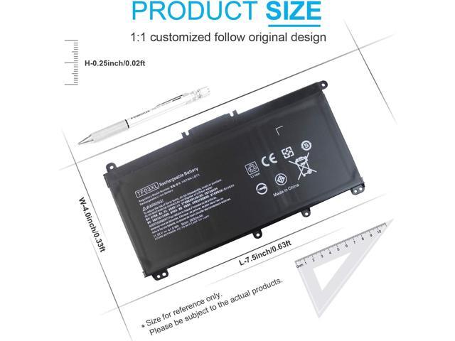 TF03XL 920070-855 920046-421 Battery for HP Pavilion 15-CC 15-CD 15-CC023CL 17-AR050WM 17-AR007CA 15-cc154cl 15-cc060wm 15-cc152od 15-cd040wm...
