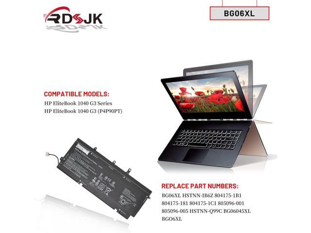 BG06XL Laptop Battery for HP EliteBook 1040 G3 G3-DS64EP G3-EN16EA G3-EN21EA G3-FB15UP V1P90UT Series BG06045XL 804175-181 804175-1B1 804175-1C1...