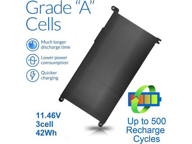 42Wh YRDD6 1VX1H Battery for Dell Inspiron 5482 5485 7586 3583 5491 5591 5481 3310 2-in-1 5593 5584 3493 3593 3793 5480 3582 5581 5590 3584 5493...