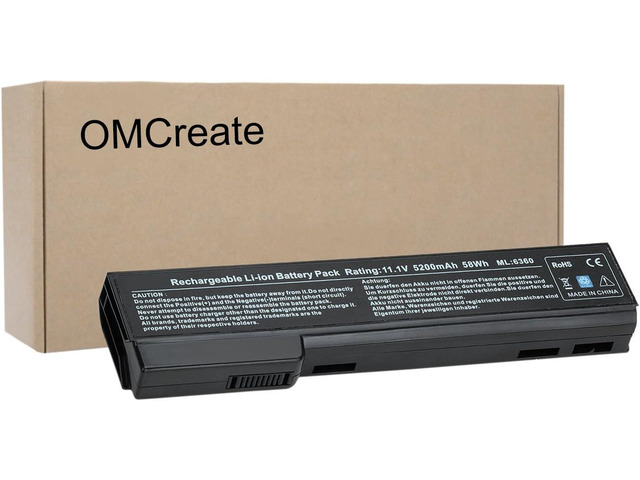 628666-001 628668-001 Battery Compatible with HP EliteBook 8460P 8470P 8560P 857