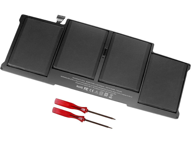 A1405 A1466 Laptop Battery for MacBook Air 13 inch A1466(Mid 2012, Mid 2013, Ear