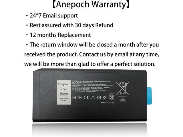 X8VWF Laptop Battery Replacement for Dell Latitude 14 Rugged 5404 5414 E5404 Extreme 7404 7414 E7404 Series Notebook VCWGN YGV51 CJ2K1 5XT3V XN4KN...