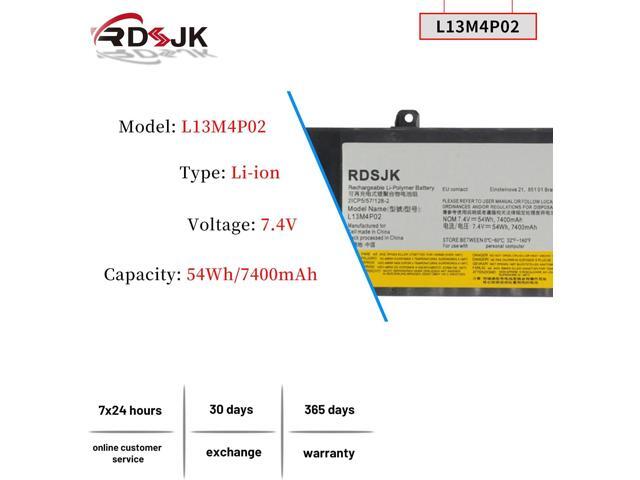L13M4P02 L13N4P01 Laptop Battery for Lenovo Erazer Y50 Y50-70 Y50-80 Y50P Y50P-70 Y70 Y70-70 Y50-70-ISE Y50-70-IFI Y50-70AM-IFI Y50-70AM-ISE...