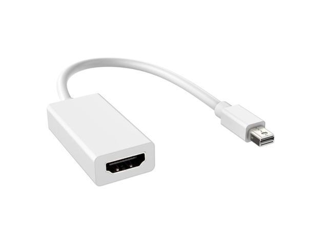 StoriteMini Display Port (DP) to HDMI Converter-Thunderbolt to HDMI Adapter Converter COMPATIBLE WITH MacBook Air, MacBook Pro, 21.5-inch iMac, Mac.