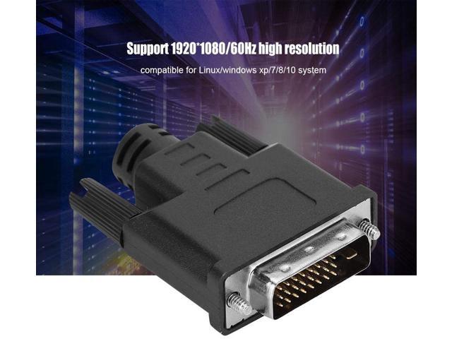 Hilitand DVI Virtual Display,1920 1080 / 60Hz DVI Virtual Display Adapter DVI Headless Display,No Need for Driver, Plug and Play