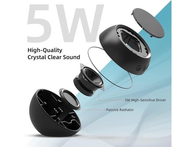 [Single] USB Computer Speakers for Desktop, PC, Laptop, Small Plug-N-Play Speakers with Crystal-Clear Sound, Loud Volume, Rich Bass, Direct Volume...