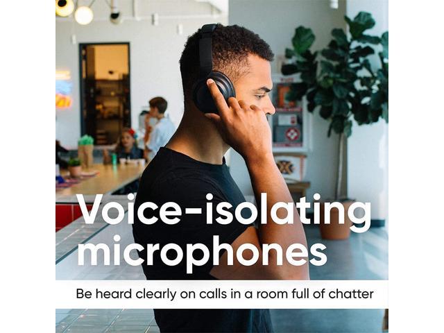 Wyze Noise Cancelling Headphones and Hard Case for Travel, Wireless Over The Ear Bluetooth Headphones with Active Noise Cancellation, Transparency...