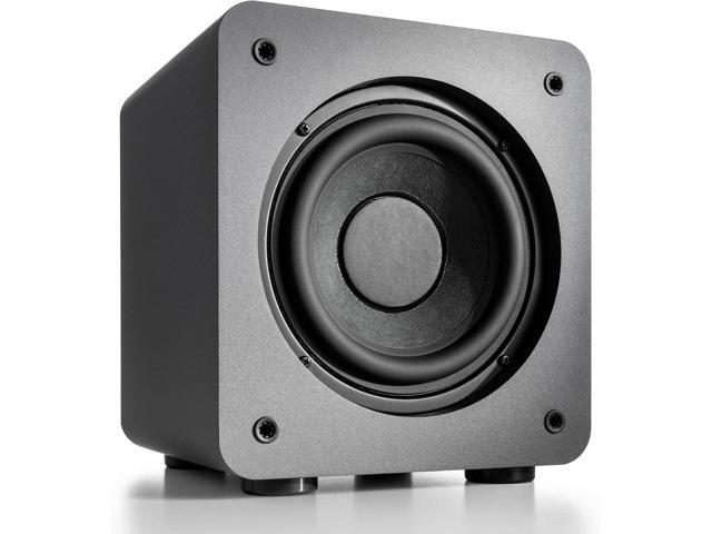 Audioengine S6 210W Compact Powered Mini Subwoofer- Powerful Bass in a Small Package - Great for Desktops, Apartments, Offices and Gaming Setups
