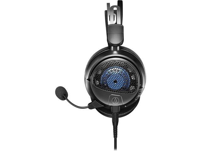 Audio Technica ATH-GDL3BK Open-Back Wired Gaming Headset - Black/Blue with an Additional 2 Year Coverage by Epic Protect (2022)