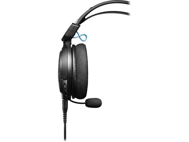 Audio Technica ATH-GDL3BK Open-Back Wired Gaming Headset - Black/Blue with an Additional 2 Year Coverage by Epic Protect (2022)