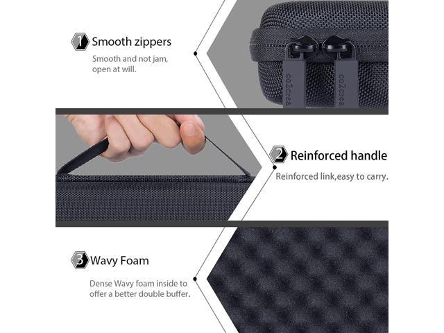co2CREA Hard Case Replacement for Logitech MX Keys Mini Advanced Wireless Illuminated Keyboard