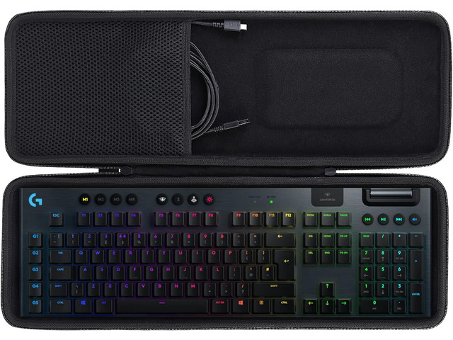 co2CREA Hard Case for Logitech G915 Wireless Mechanical Gaming Keyboard