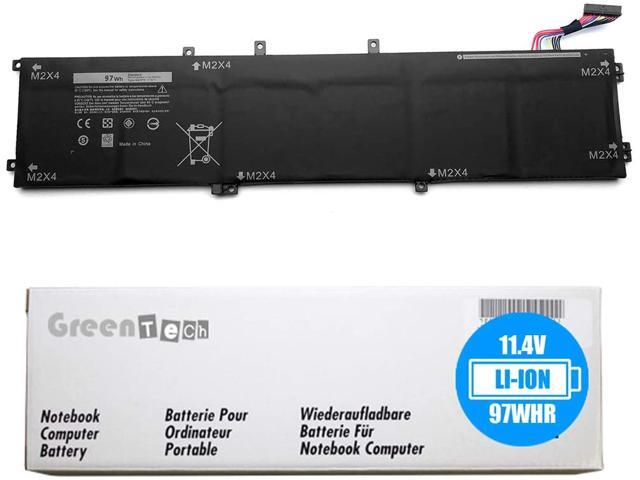 GreenTech 6GTPY Replacement Battery for Dell XPS 9560, XPS 9570, Precision 5520, 5530, 5540 - GreenTech 11.4V 97Whr 6 Cell Battery GPM03 5XJ28 06GTPY