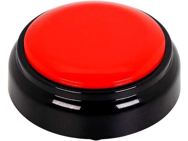 Voice Recording Button Easy Button Record 30 Seconds Talking Message Funny Office Gift Battery Powered Recordable Sound Buttons