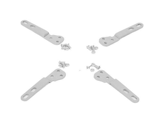 VideoSecu Extender Adapter Plate for LCD TV Wall Mount Bracket, Mount Accessory convert VESA 100/75 to VESA 200/200x100 1VC