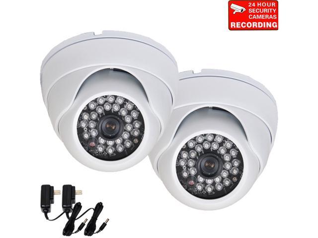 Photos - Surveillance Camera VideoSecu 2 Pack IR Day Night Vision Dome Outdoor Indoor Security Camera 3