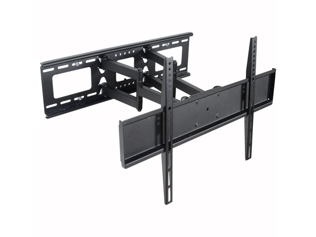VideoSecu Articulating Tilt Swivel TV Wall Mount for Samsung 32-55' LED LCD HDTV UHD Plasma, Heavy Duty Full Motion TV Mount BK7