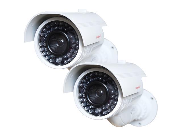 Photos - Surveillance Camera VideoSecu 2 Pack CCTV Dummy Fake Infrared LEDs Flashing Light Surveillance