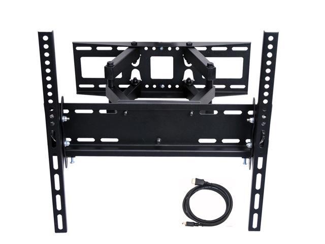 VideoSecu LCD LED HDTV Dual Arm TV Wall Mount for most 26'-55' Plasma Television Tilt Swivel Rotate Full Motion TV Bracket with VESA 400x400/...