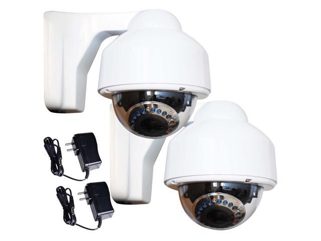 Photos - Surveillance Camera VideoSecu 2 Pack Outdoor Weatherproof Indoor IR Day Night Vision Security