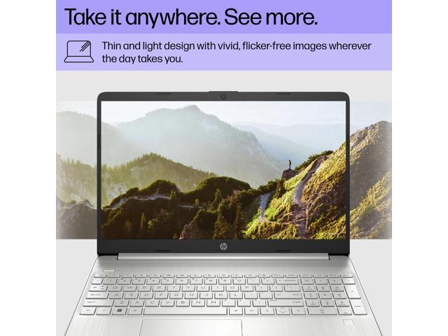 HP 15 Laptop for Business & Student, 15.6 FHD Micro-Edge Display, Intel Core i3-1215U up to 4.40GHz, 8GB RAM, 256GB NVMe SSD, 720p Webcam, Numpad,...